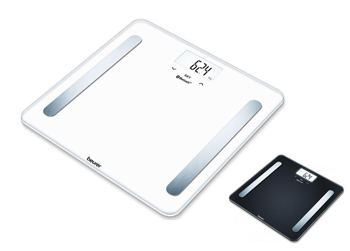 Beurer Bf600 Pure Bilancia Bluetooth Nera-image