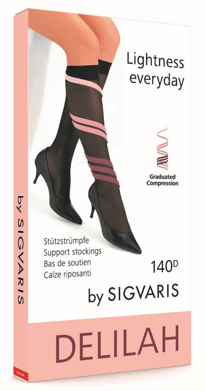 Sigvaris Delilah 140 Denari Flat Gambaletto Skin 3-image