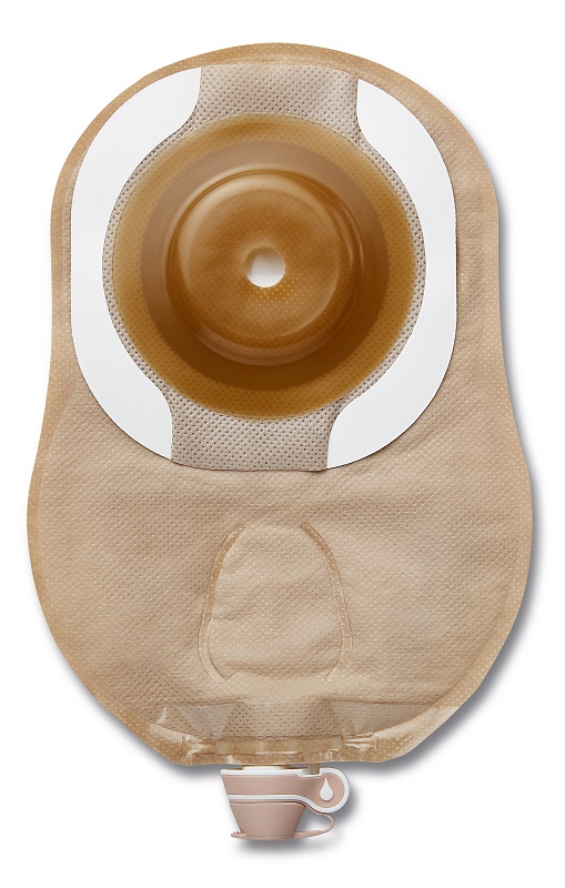 Sacca Per Urostomia Moderma Flex S Uro Convessa Trasparente Con Adesivo E Camere Multiple Pretagliata 25 Mm 10 Pezzi-image