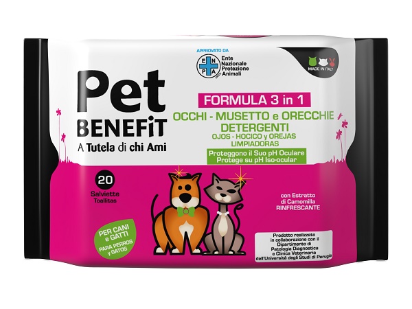 Salviette Detergenti Pet Benefit Cani e Gatti | MyPawRank