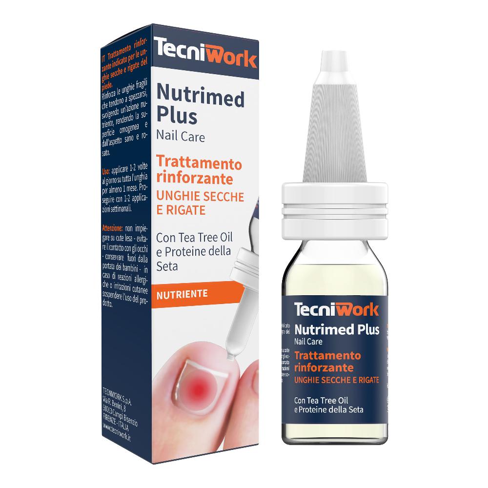 Nutrimed Plus Trattamento Rinforzante Unghie Secche E Rigate 15 Ml-image