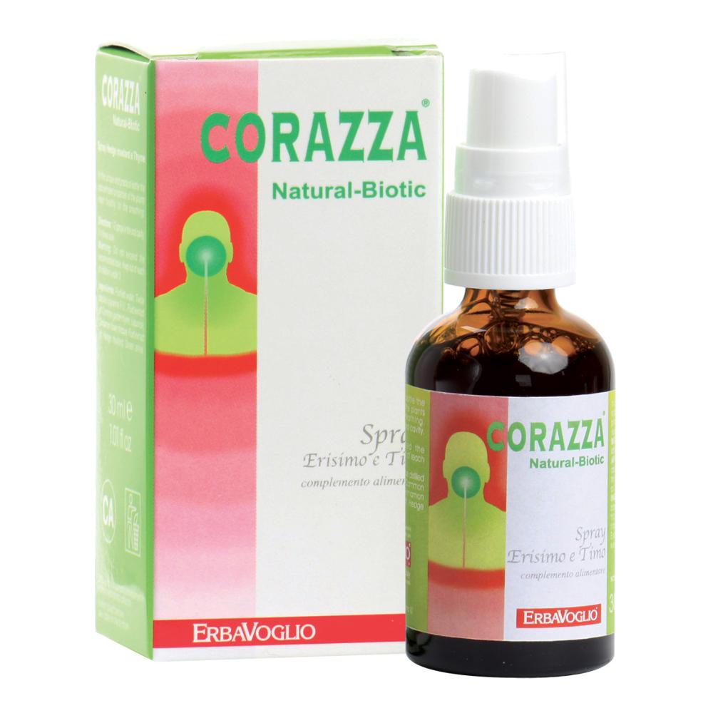 Erbavoglio Corazza Natural-Biotic Spray Erisimo E Timo 30ml-image
