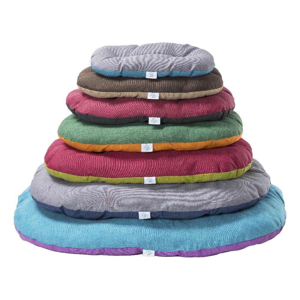 Cuscino Ovale Leopet Nettuno 90x65cm: Comfort per il tuo Pet