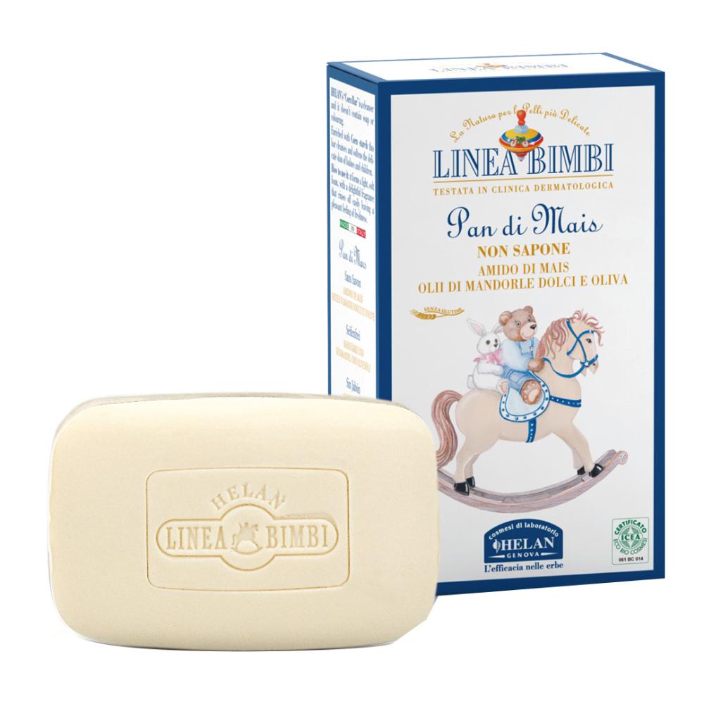Helan Bimbi Pan Di Mais Detergente Non Sapone 100g - Delicatezza Naturale