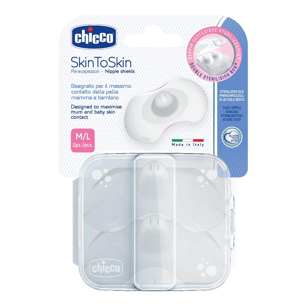 Chicco Paracapezzoli Silicone Large M/L - Paracapezzoli Silicone