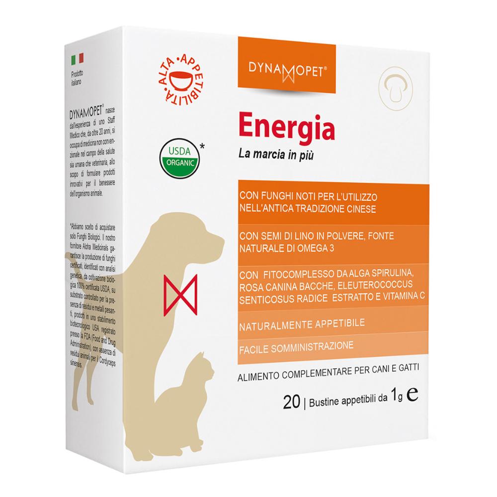 Energia Dynamopet: Integratore Energizzante Cani e Gatti