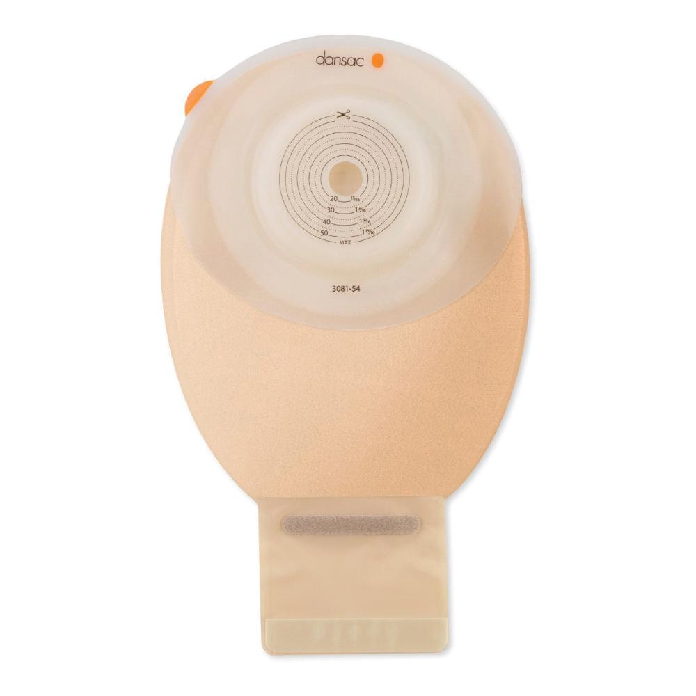 Dansac Novalife Tre 1 Sacca Aperta Opaca Softconvex Maxi Per Ileostomia Con Finestra Ritagliabile 15-44Mm 520 Ml 10 Pezzi-image