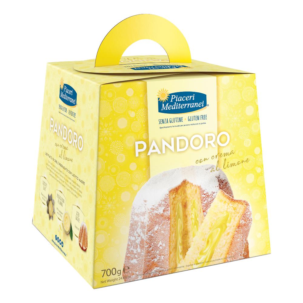 Pandoro Con Crema Di Limone Piaceri Mediterranei 700g-image