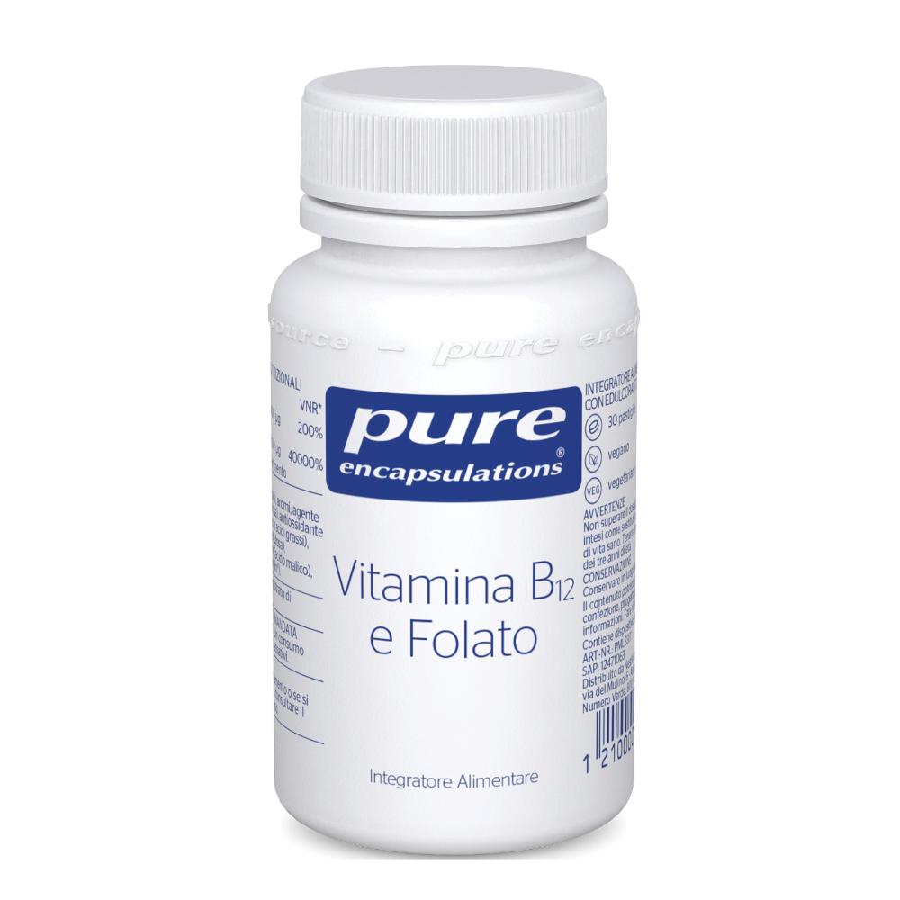 Pure Encapsulations Vitamina B12 E Folato 30 Pastiglie-image