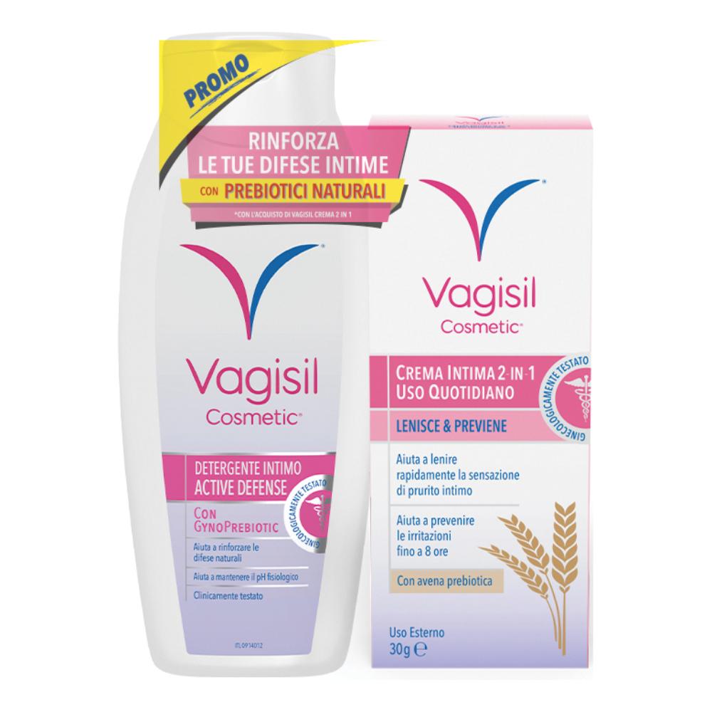 Vagisil Duo Defense Crema Intima 30 G + Detergente Intimo 250 Ml-image