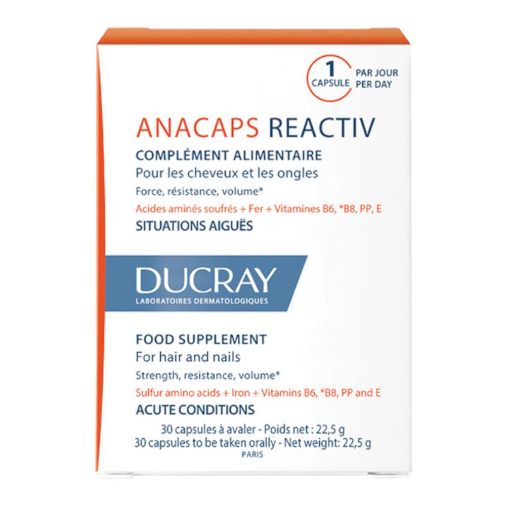 Ducray Anacaps Reactiv Capelli Situazione Occasionale 30 Capsule-image