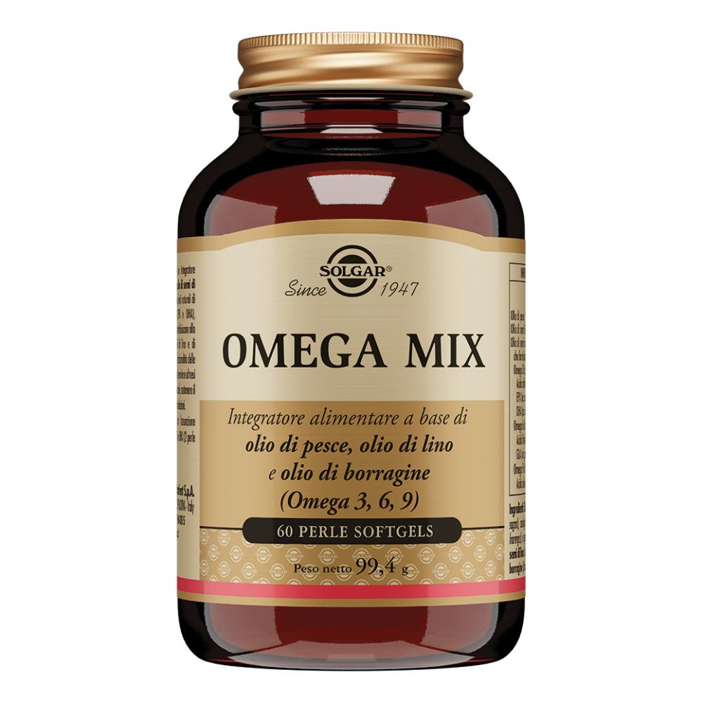 Solgar Omega Mix - 60 perle softgels Solgar Omega Mix - 60 perle softgels