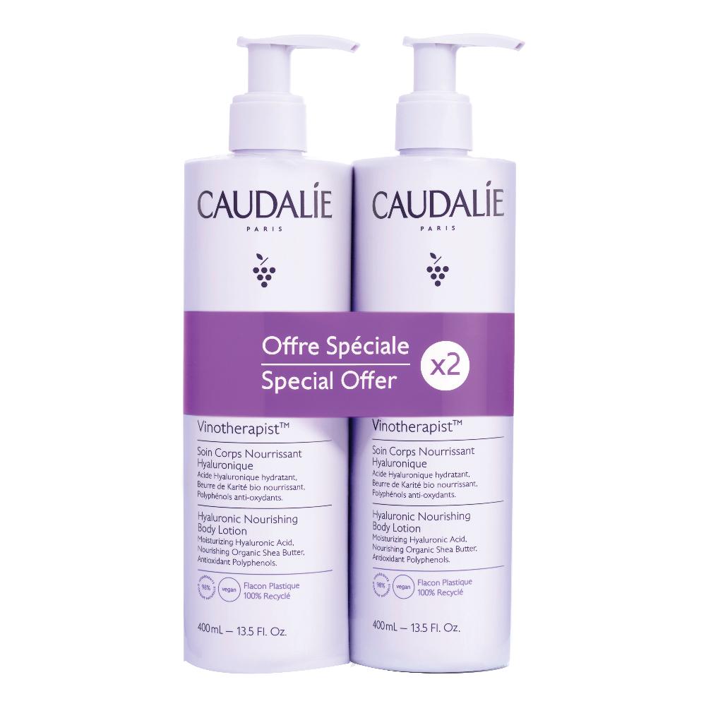 Caudalie Trattamento Corpo Ialuronico Nutriente Vinotherapist 400ml+400ml-image