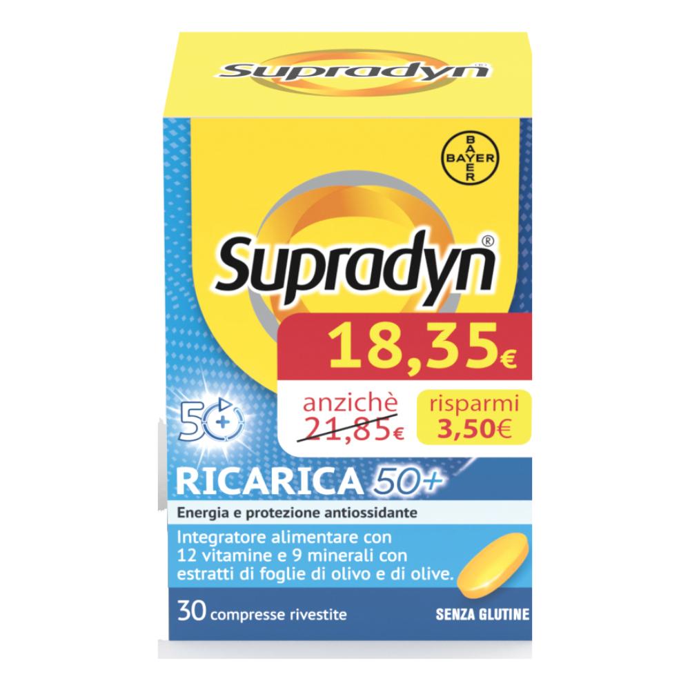 Supradyn Ricarica 50+ 30 Compresse Rivestite Promo-image