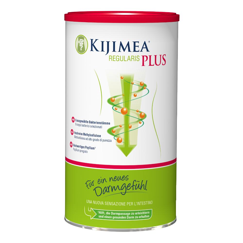 Kijimea® Regularis Plus – Per una nuova sensazione intestinale – combina 6 ceppi di batteri selezionati, metilcellulosa ad alta purezza e senza psyllium di alta qualità, senza lattosio, 225 g di-image