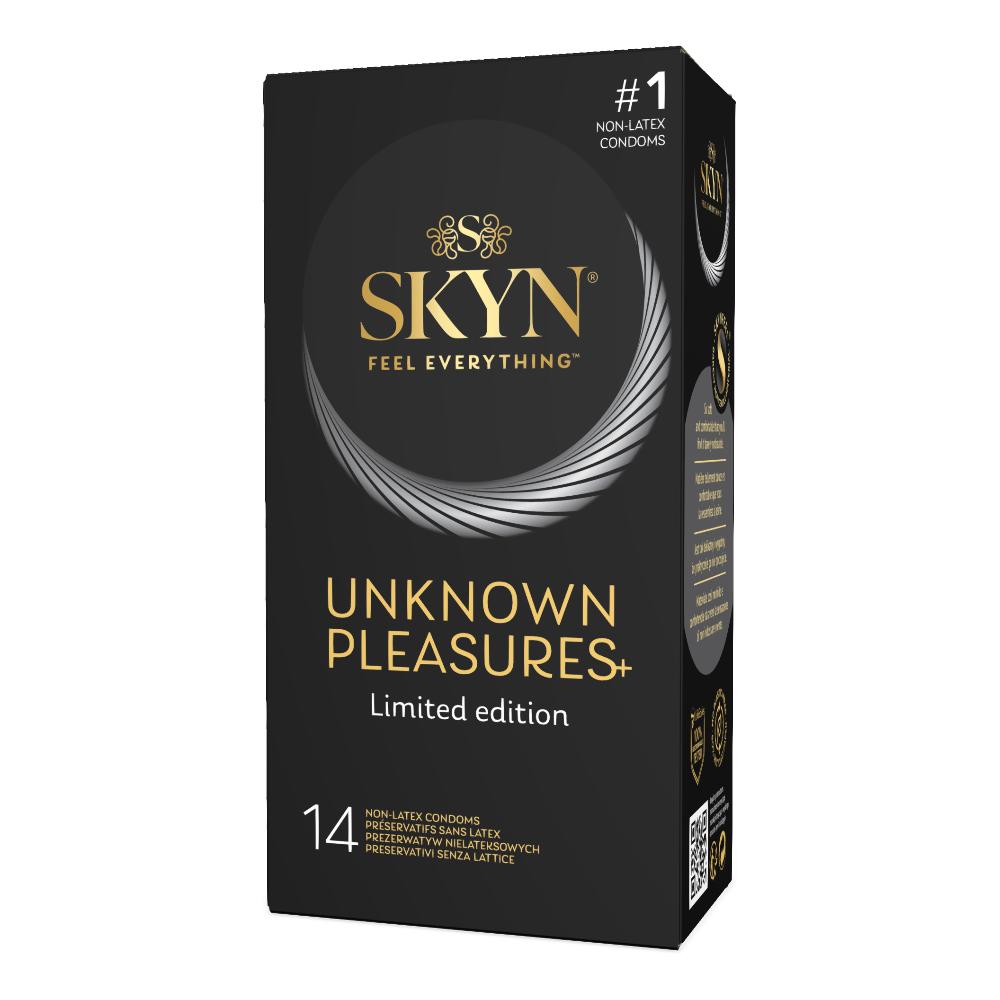 Skyn Unknown Pleasures Plus (14 Pezzi) Senza Lattice, Compatibile Con Nostri Lubrificanti