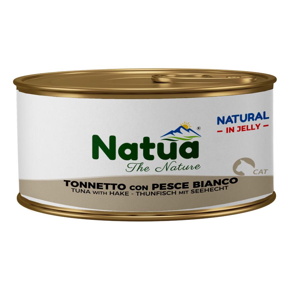 Natua Gatto Natural Jelly Tonnetto e Pesce Bianco 85g