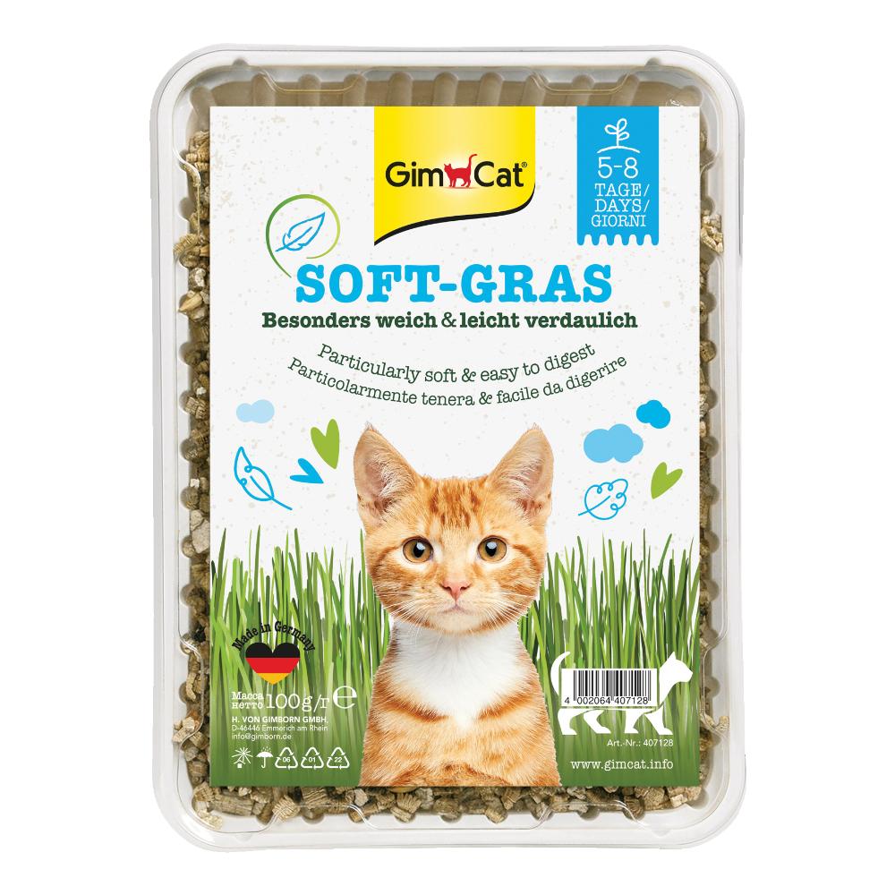 GimCat Soft Gras: Snack all'Erba Gatta per il Benessere del Gatto
