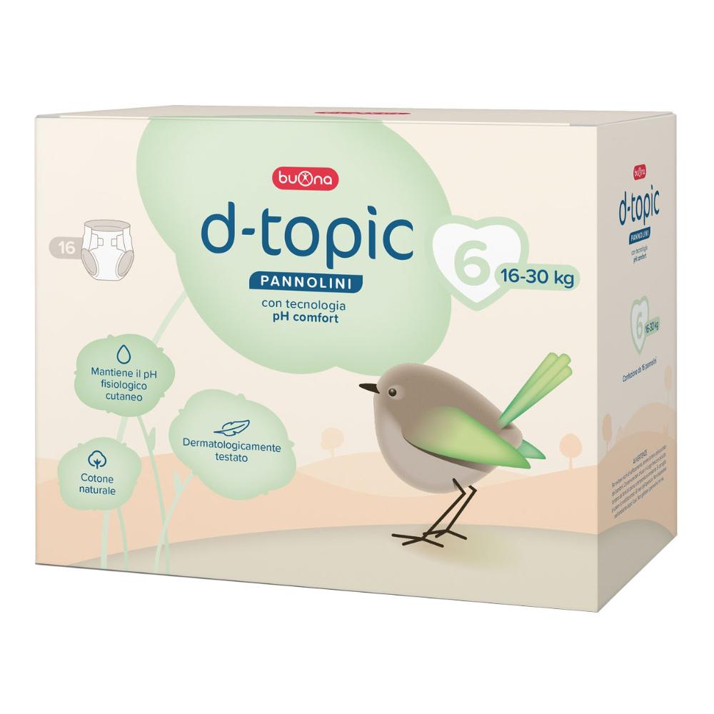 D-Topic Pannolini Taglia 6 16 Pezzi-image